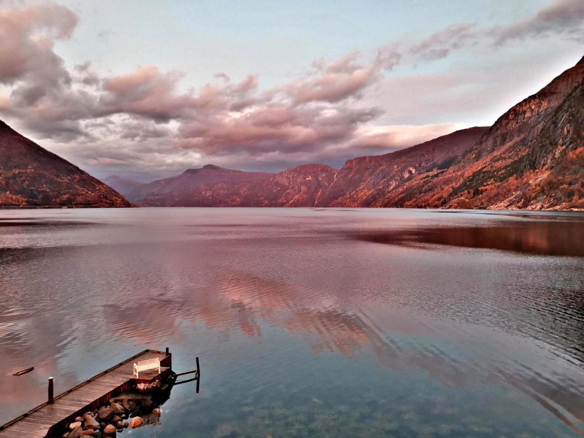 Fjordperlen Villa Eidfjord Eksteriør billede