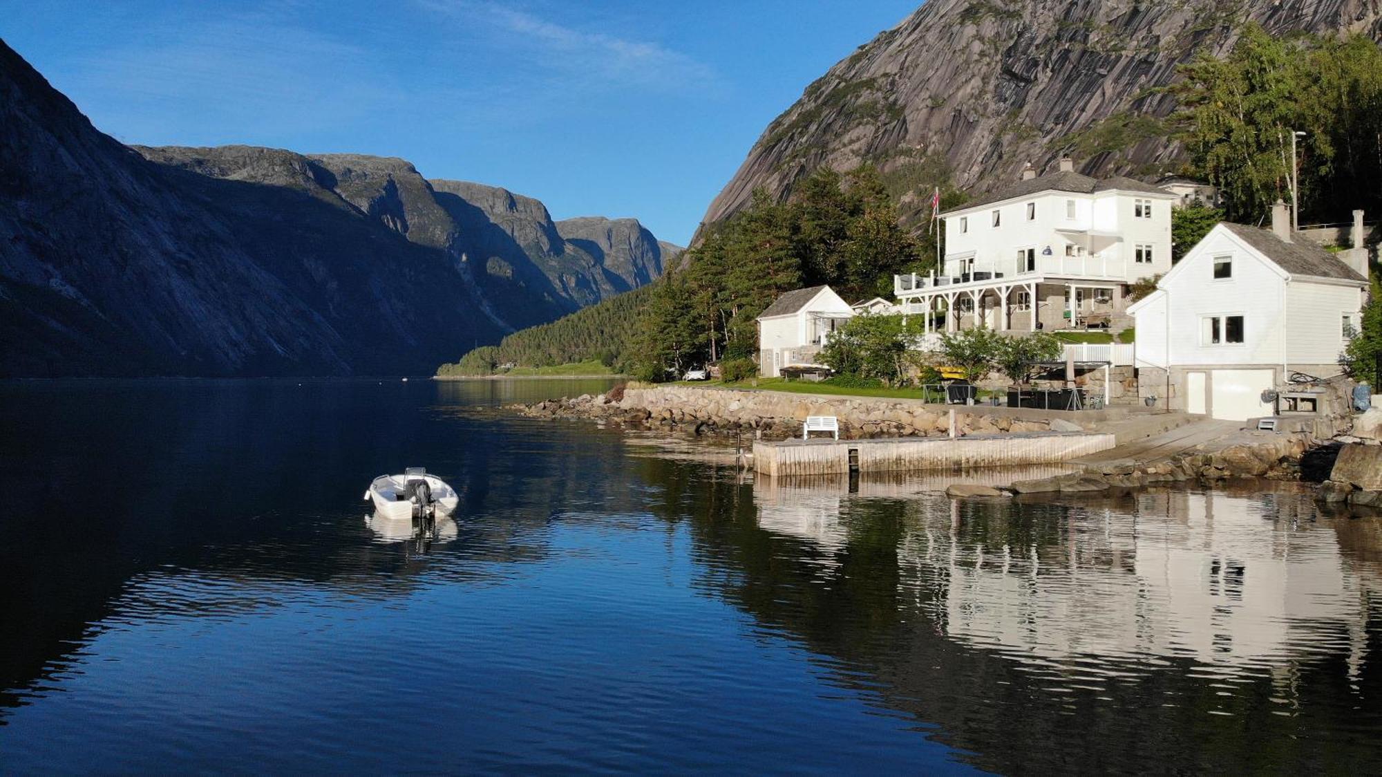 Fjordperlen Villa Eidfjord Eksteriør billede
