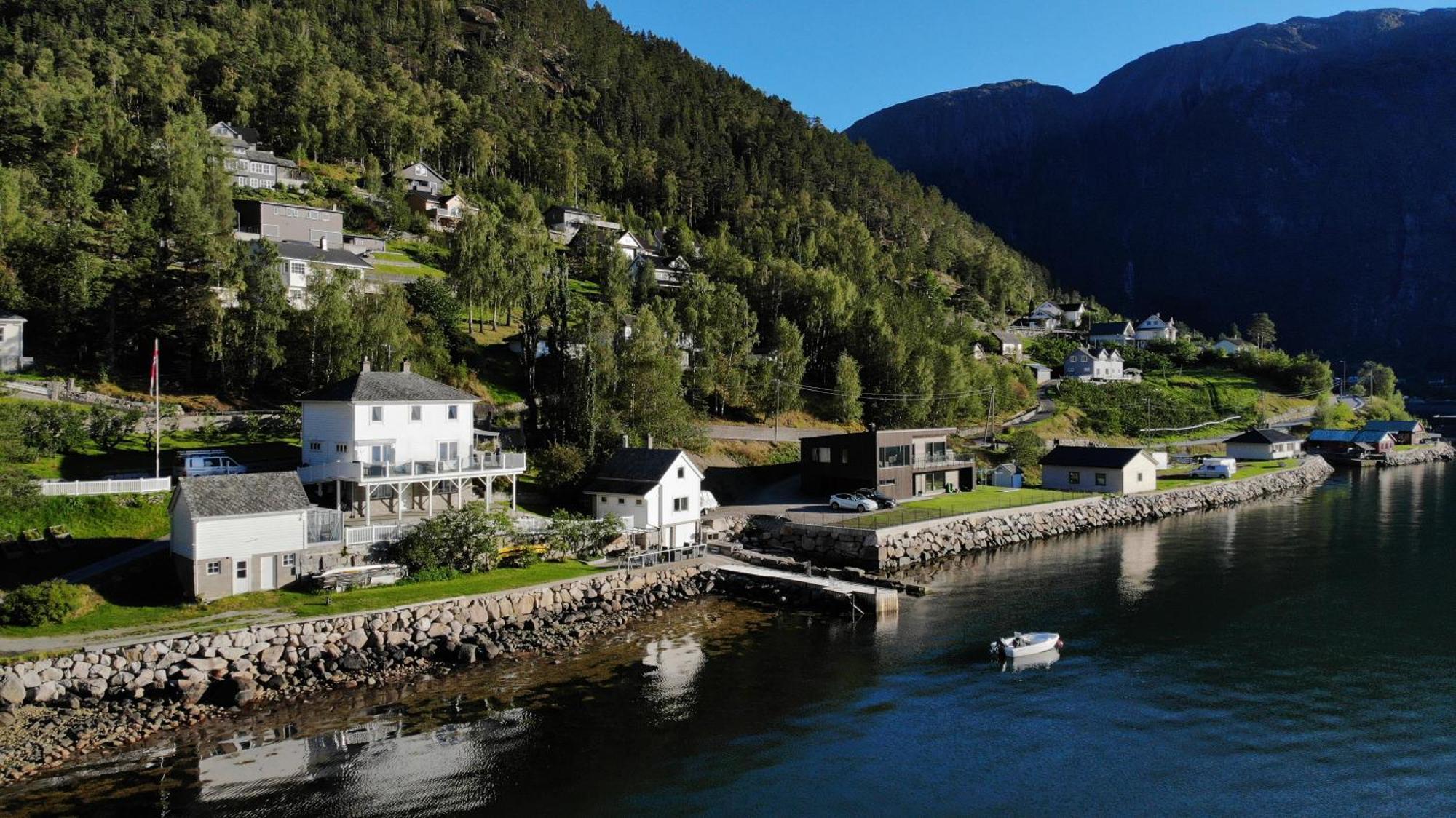Fjordperlen Villa Eidfjord Eksteriør billede