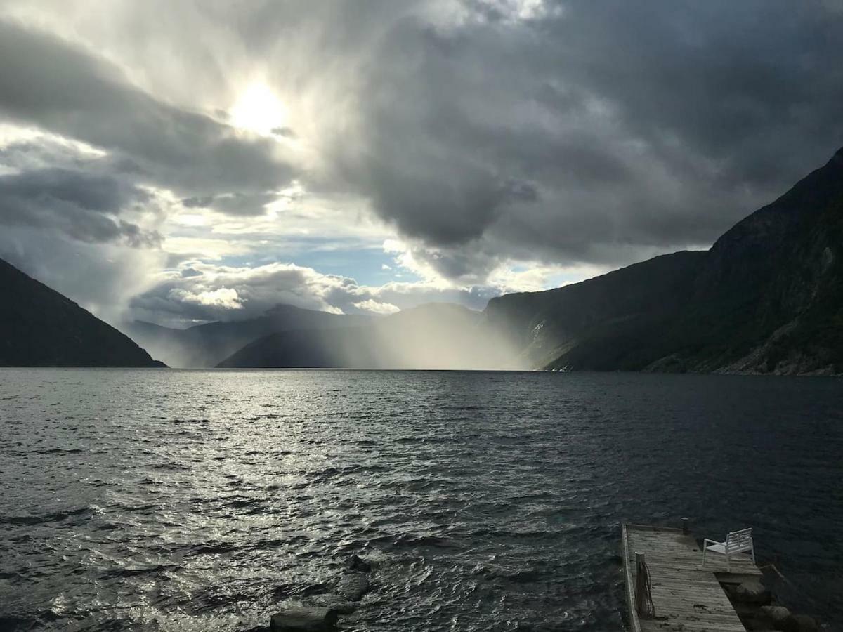 Fjordperlen Villa Eidfjord Eksteriør billede